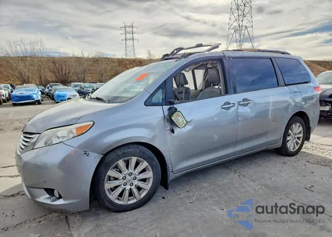 2013 Toyota Sienna Xle from USA, damaged, VIN 5TDDK3DC3DS055286